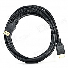 1080P HDMI 1.4 Male to Male Connection Cable - Black (3m)