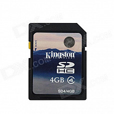 Kingston Secure Digital SDHC 4GB Memory Card (Class 4)