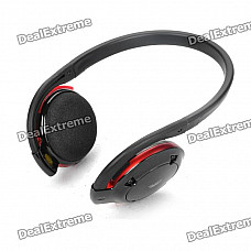 H580 Bluetooth V2.0+EDR Handsfree Stereo Headset Headphone - Black + Red