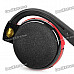 H580 Bluetooth V2.0+EDR Handsfree Stereo Headset Headphone - Black + Red