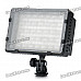 9.6W 5400K 660LM 160-LED White Light Video Lamp with Filters for Camera/Camcorder