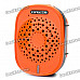 Genuine Lanbo Portable Rechargeable Voice Amplifier Speaker with FM/Mini USB/TF - Black + Orange