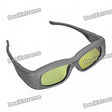 USB Rechargeable Bluetooth V3.0 3D Active Shutter Glasses for Samsung 3D TVs - Black