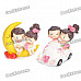 Romantic Couples Lovers Resin Doll Desk Ornaments - Valentine's Day Gift (Set of 10)