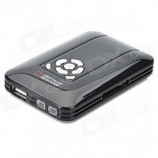 1080P HD Media Player with Remote Controller / HDMI / SD / USB / AV (Black)