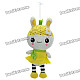 Cute Sound Recording Pineapple Fruit Rabbit Plush Doll Toy (3 x AG13)