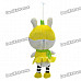 Cute Sound Recording Pineapple Fruit Rabbit Plush Doll Toy (3 x AG13)