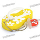 Cute Slippers Style USB Flash Drive with Chain - Yellow (16GB)
