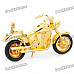 Creative Motorcycle Style Butane Lighter - Golden