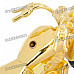 Creative Motorcycle Style Butane Lighter - Golden