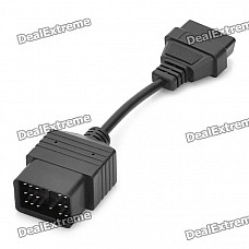 17 Pin to 16 Pin OBD 2 / OBD Diagnostic Adapter Cable for Toyota