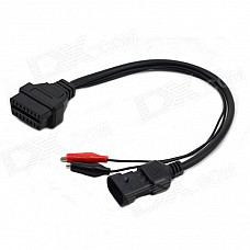 3 Pin to 16 Pin OBD 2 Diagnostic Cable for Fiat