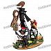 Lovers Riding Bike Style Toy Set - Green + Black + White