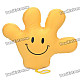 Cute Smile Expression Mickey Glove Hand Doll Toy - Yellow