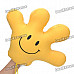 Cute Smile Expression Mickey Glove Hand Doll Toy - Yellow