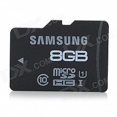 Genuine Samsung Micro SD Card - Black (8GB/Class 10)