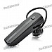 Bluetooth V3.0 Class 2 Handsfree Headset - Black (3 Hours-Talking / 80 Hours-Standby)