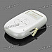 Mini GSM / GPS Personal Position Tracker for Car / Child / Elder - White