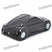 Creative Car Style Windproof Butane Jet Torch Lighter w/ 1 White LED / 3-Dices - Dark Purple