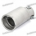 Stylish Stainless Steel Protective Car Exhaust Pipe Muffler - Silver