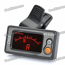 ET-31GB 1.4" LCD Guitar & Bass Tuner (1 x CR2032)