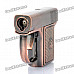 Cool Gun Pistol Style Zinc Alloy Windproof Butane Jet Torch Lighter