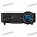 D9HB 5" LCD LED Projector with HDMI / VGA / Scart / YPbPr / TV / S-Video - Black