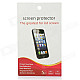 Protective Clear Screen Protector Guard Film w/ Cleaning Cloth for Ipod Touch 4 (5-Piece Pack)