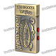 Stylish 2008 Beijing National Stadium Designed Windproof Lighter w/ LED Light / UV Lamp - Bronze