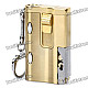 Stylish Cool Windproof Gas Lighter w/ LED Light / UV Lamp / Bottle Opener / Keychain (1 x SR626SW)