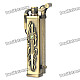 Classical Zinc Alloy Rhinestone Antiquing Oil Lighter