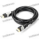 DisplayPort Male to HDMI Male Cable - Black + Grey (180cm)