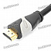 DisplayPort Male to HDMI Male Cable - Black + Grey (180cm)