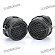 500W DIY Modified Mini Speakers for Car - Black (20cm-Cable Length / Pair)