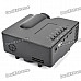 Mini 3W LED 800LM Projector w/ TF Slot - Black (200:1 / 320x240 Pixels)