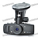 5.0MP CMOS Wide Angle Car DVR Camcorder w/ 4-LED Night Vision / TF / HDMI / AV-Out (1.5" TFT LCD)
