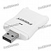 Pisen High Speed USB 2.0 SD Card Reader for SD/SDHC/MMC/MMC II/RS MMC + More