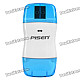 Pisen High Speed USB 2.0 SD Card Reader - Transparent Blue