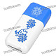 Pisen High Speed USB 2.0 TF Card Reader - Blue + White