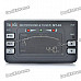 MT-40 2.5" LCD Metronome Tuner for Guitar / Bass / Violin - Black (2 x AAA)