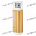 USB 2.0 SD / MS / TF / M2 Card Reader - Golden