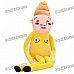 Funny Wretched Snivel Japanese Uncle Figure Plush Doll Toy - Yellow