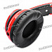 Genuine ZORO High Performance Folding Headphone Headset - Red + Black
