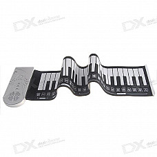 USB Powered Foldable Soft Piano Keybaord with Built-in Speaker