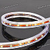 Outdoor Waterproof 24W 320LM/M 3000-3500K 300-LED Warm White Light Strip (DC 220V / 5M-Length)