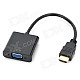 HDMI Male to VGA Female Connection Adapter Cable (20cm)