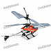 M301 Stylish 3.5 Channel Infrared R/C Helicopter - Orange + Black (6 x AA Batteries)