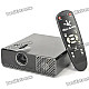 Portable Linux OS Network LED Projector w/ VGA / LAN / Dual USB / WiFi - Black (1.8GHz / DDR II 1GB)