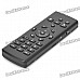 Multi-function 2.4G Wireless Remote Controller with USB Receiver - Black