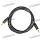 3.5mm Male to Male Audio Connection Cable - Black (180cm)